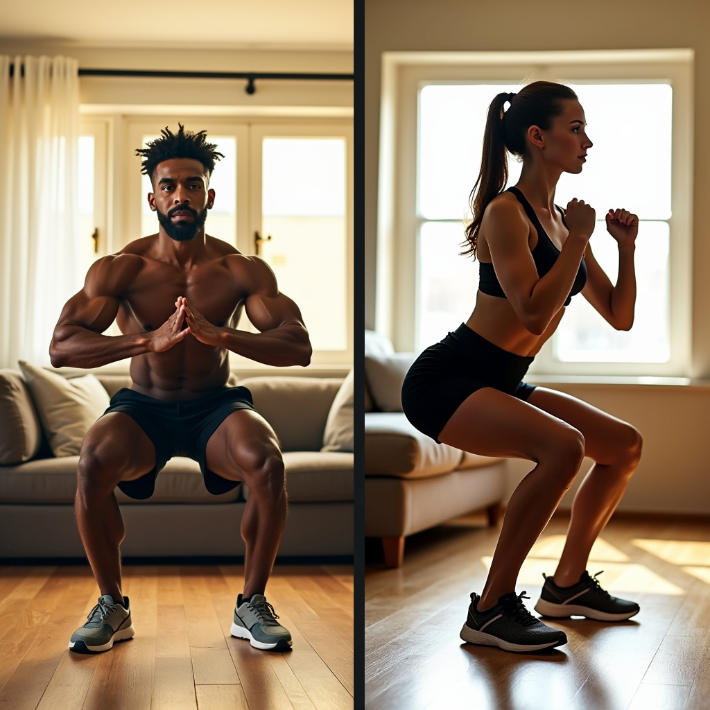 Knieübungen für Zuhause: Einfache und Effektive Workouts