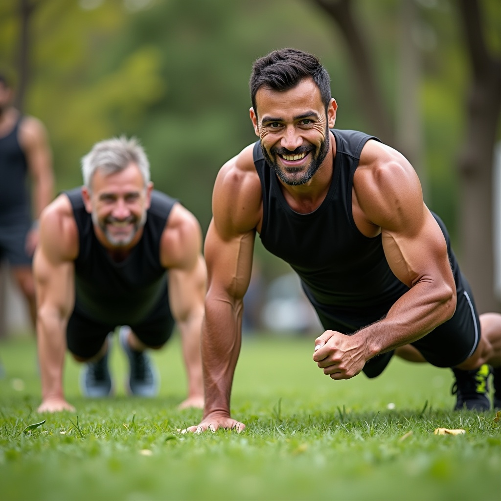 Körperliche Fitness: Fit ohne Geräte
