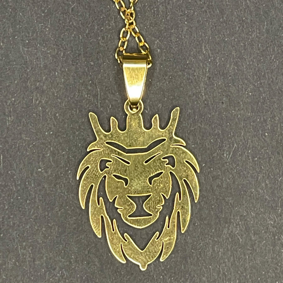 Kette mit Löwenanhänger