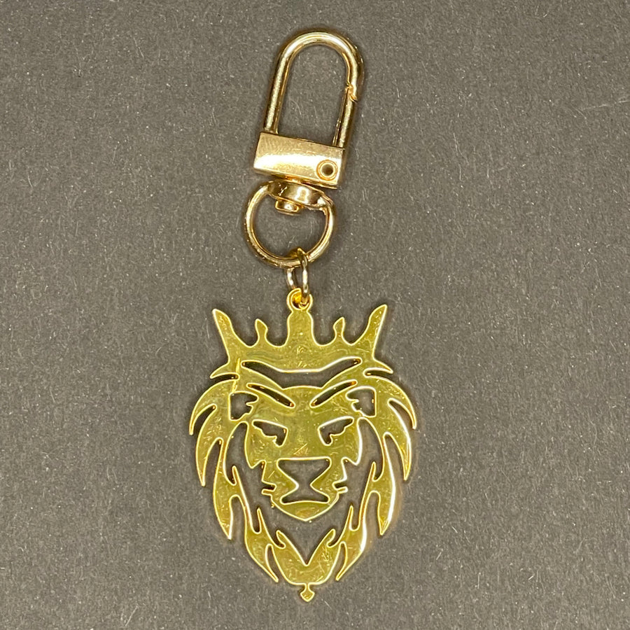 Schlüsselanhänger gekrönter Löwe