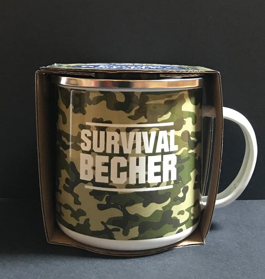 Emaillebecher Survival