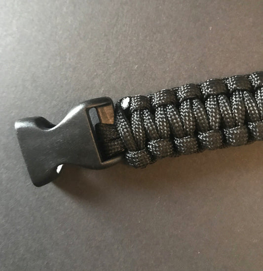 Überlebens-Armband schwarz
