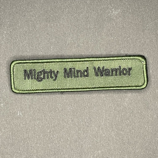 Mighty Mind Warrior Patch