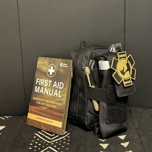 Rhino Rescue IFAK-FANNY KIT (gefüllt), schwarz