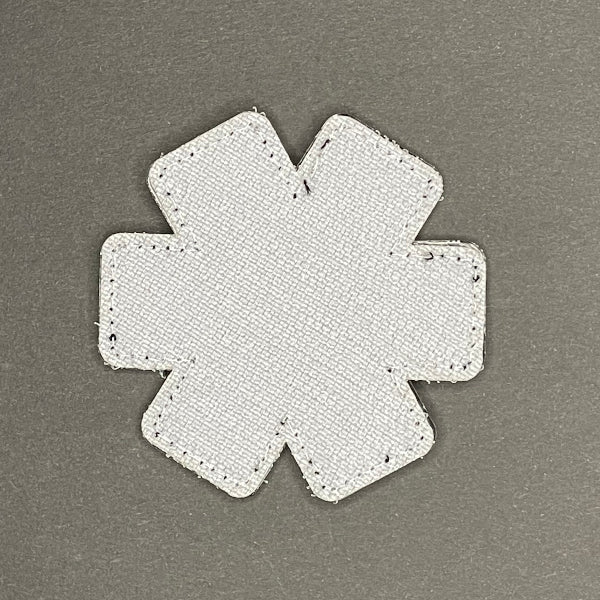 Bestickter Totenkopf MEDIC-Aufnäher