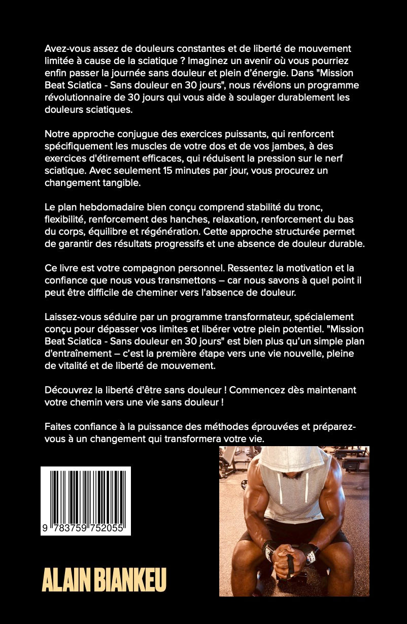 Mission Beat Sciatica - Sans douleur en 30 jours