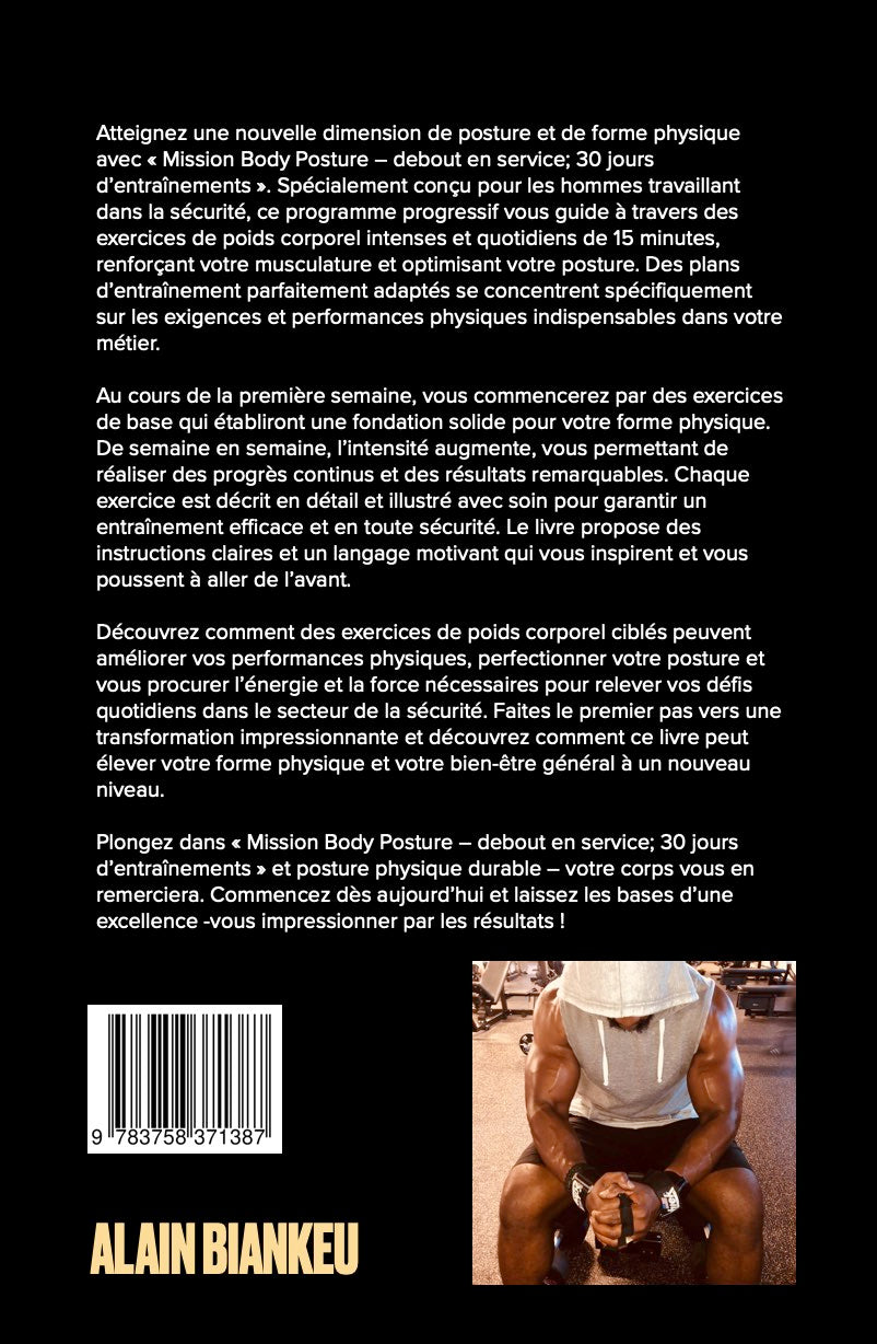Mission Body Posture - Debout au service 30 jours d'entraînements