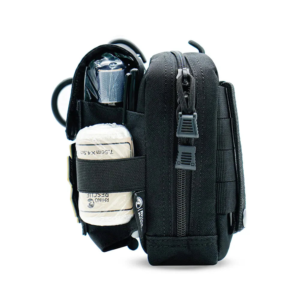 Rhino Rescue IFAK-FANNY KIT (gefüllt), schwarz